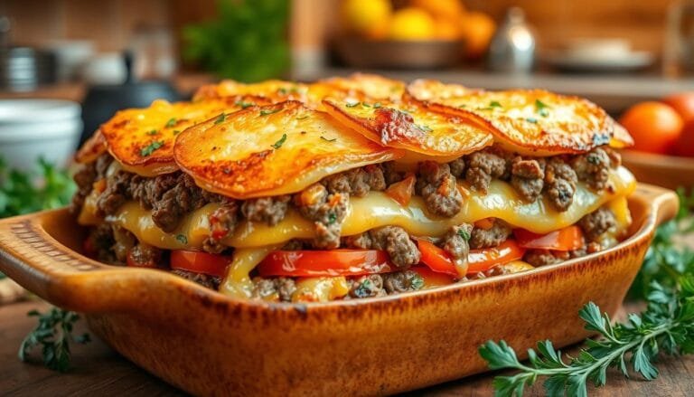 Hamburger Potato Casserole Recipe