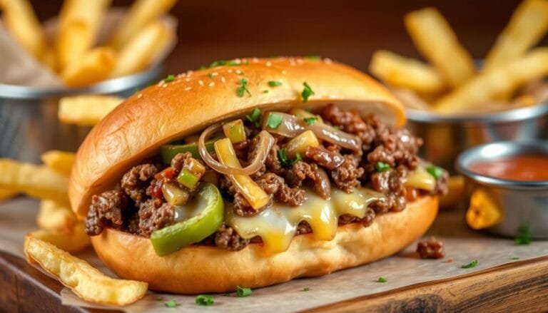 Philly Cheesesteak Sloppy Joes