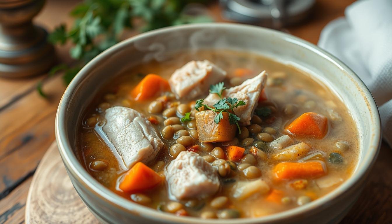 Chicken and Lentil Soup