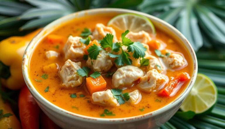 Coconut Curry Chicken Soup