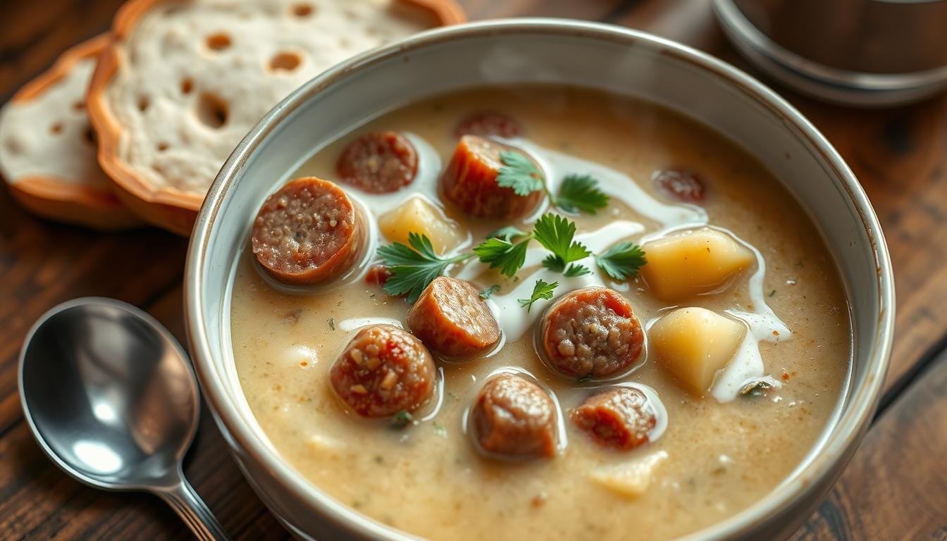 Creamy Italian Sausage and Potato Soup