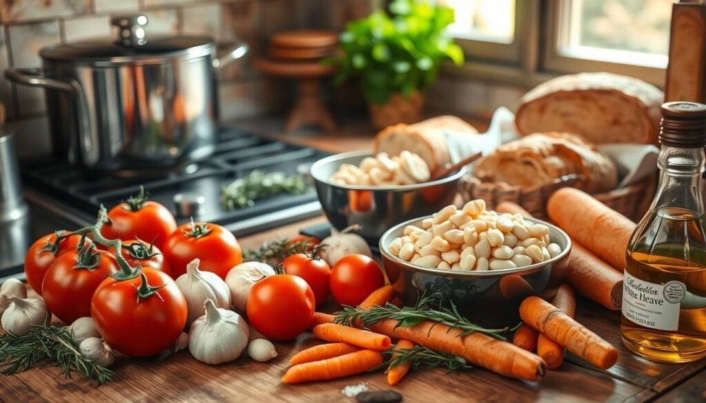 How to Make Tuscan White Bean Soup