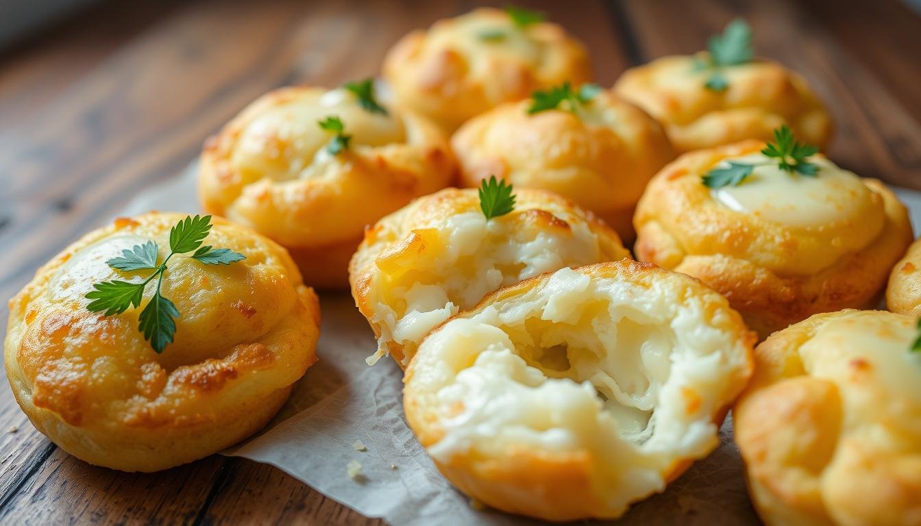 Leftover Mashed Potato Cheese Puffs