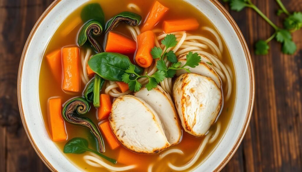 healthy chicken noodle soup options
